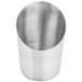 An American Metalcraft stainless steel cup with an angled design.