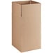 A brown rectangular cardboard box with black lines.