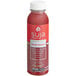 A case of Suja Vibrant Probiotic Strawberry Juice with a red liquid in a bottle.