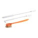 A Fryclone 3-piece deep fryer cleaning brush kit with orange handles.