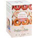 A box of individually wrapped Southern Roots vegan original glazed cake donuts.