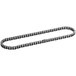 A Estella lower chain for SM30 with two rows of black links.