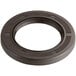 A black rubber Estella oil seal with a round shape.