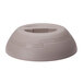 Cambro MDSD9457 Shoreline Collection Wheat 10 1/4" Insulated Plastic Dome Plate Cover - 12/Case Main Thumbnail 1