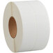 A Lavex roll of white thermal labels.