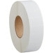 A roll of white Lavex thermal labels.