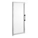 An Avantco white metal door with a glass panel.