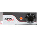 An APW Wyott double strip food warmer with infinite controls.