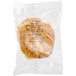 A Timber Ridge Farms plant-based egg and cheese everything bagel thin sandwich in a plastic bag.