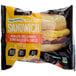 A package of Alpha Foods Plant-Based Chorizo Sausage, Egg, and Cheese Breakfast Sandwiches.