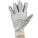 Shoulder Leather Clute Cut Leather Gloves with Palm Patch - Large - 12/Pack Main Thumbnail 6