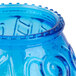 Sterno 40120 4 1/8" Blue Venetian Candle - 12/Pack Main Thumbnail 6