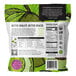 A bag of Pitaya Foods IQF Organic Avocado Pieces with a green and white design.