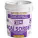 A white bucket of Tropical Acai Premium Acai Sorbet powder with a purple label.