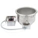 APW Wyott SM-50-11D UL 120V HP 11 Qt. Round Drop In Soup Well with Drain - 120V Main Thumbnail 2