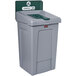 Rubbermaid Slim Jim 2171555 33 Gallon Single-Stream Compost Recycling ...
