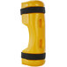 A yellow Sentry Contour rack protector with black straps.