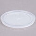 Cambro CLLT10 Disposable Translucent Lid with Straw Slot for Bowls, Mugs, and Tumblers - 1000/Case Main Thumbnail 6
