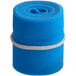 A blue roll of rubber tourniquet.