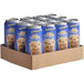 A cardboard box of 12 International Delight Oreo Iced Coffee cans.