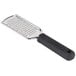 Tablecraft E5615 9" Stainless Steel Fine Grater with Black FirmGrip Handle Main Thumbnail 3