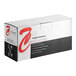 A white and black box with red text for a Point Plus Black Remanufactured printer toner cartridge.