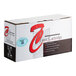A white box with black and red text for a Point Plus Black Remanufactured Printer Toner Cartridge for HP.