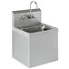 Advance Tabco 7-PS-747 Hand Sink with Security Installation - 17 1/4" x 15 1/4" Main Thumbnail 1