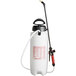 A white Chapin Pro Series multi-purpose sprayer with a black handle and hose.