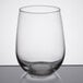 Libbey 221 Customizable 17 oz. Stemless White Wine Glass - 12/Case
