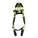 Honeywell Miller H500 Universal Industry Standard Green Full-Body Harness with Quick-Connect Buckles and Shoulder Pads H5ISP221002