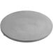 A grey circular hot plate for a Carnival King crepe maker.