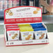 A Homefree Gluten-Free Mini Cookies counter display box on a table.