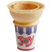 JOY #10 Flat Bottom Jacketed Cake Cone - 720/Case Main Thumbnail 2