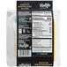 A package of Violife Just Like Smoked Provolone vegan cheese slices with a label of nutrition facts.