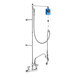 A T&S Big Flo pre-rinse unit with a hose and add-on faucet.