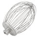 A Hobart stainless steel wire whip with a handle.