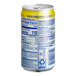 An Ocean Spray 7.2 fl. oz. yellow and white can of pineapple juice with nutrition information.