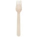Eco-gecko Heavy Weight Disposable Wooden Fork - 100/Pack Main Thumbnail 3