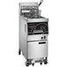 A Henny Penny Evolution Elite electric fryer with a stainless steel basket.