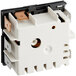 A white Eagle Group Infinite Control switch with a white cover and copper and black electrical components.