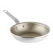 A Vollrath Wear-Ever aluminum non-stick fry pan with a silver plated handle.