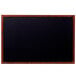 Aarco OC2436NT-B MAHOG/BOXD 24" x 36" Mahogany Frame Black Chalk Board Main Thumbnail 1