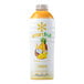 A white plastic bottle of Smartfruit Aloha Pineapple Puree with a logo and a pineapple.