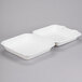 Bare by Solo HC9SC Eco-Forward 9" x 9" x 3" Sugarcane / Bagasse Take-Out Container - 200/Case Main Thumbnail 3