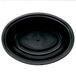 Pactiv Newspring E1002B ELLIPSO 2 oz. Black Oval Plastic Souffle / Portion Cup - 1000/Case Main Thumbnail 5