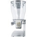 Zevro KCH-06151 Professional Silver 4 Liter Triple Canister Dry Food Dispenser Main Thumbnail 5