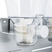 Zevro KCH-06151 Professional Silver 4 Liter Triple Canister Dry Food Dispenser Main Thumbnail 9