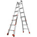 A pair of Little Giant aluminum ladders.