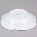 CAC COL-120 Fashion 30 oz. Bright White Porcelain Pasta Serving Bowl with Lid - 8/Case Main Thumbnail 6